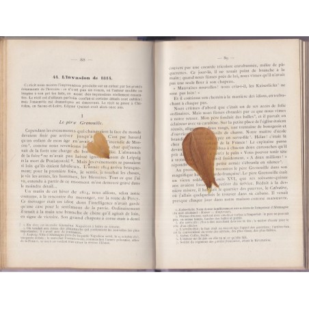 Morceaux choisis des auteurs français, lecture expliquée, récitation, Des Granges, 1933 - manuels de français