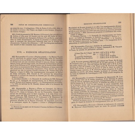 Correspondance commerciale, Albert Holveck, 1946 - manuels enseignement technique, secrétariat commercial