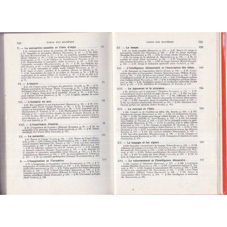 Textes choisis des auteurs philosophiques, Psychologie, esthétique A. Cuvillier, 1969 - manuels de philosophie