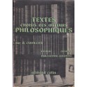 Textes choisis des auteurs philosophiques, logique, morale, A. Cuvillier, 1956 - manuels de philosophie