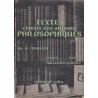 Textes choisis des auteurs philosophiques, logique, morale, A. Cuvillier, 1956 - manuels de philosophie