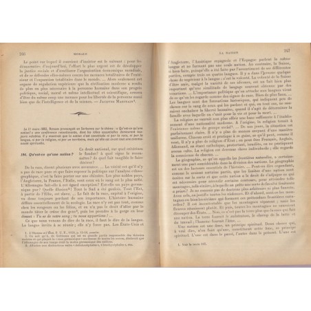 Textes choisis des auteurs philosophiques, logique, morale, A. Cuvillier, 1956 - manuels de philosophie