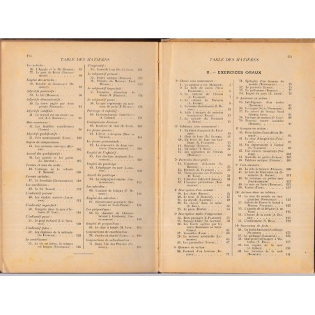 Exercices écrits et oraux, composition française, Cours de langue française, Maquet & Flot, 1911 - manuels de français