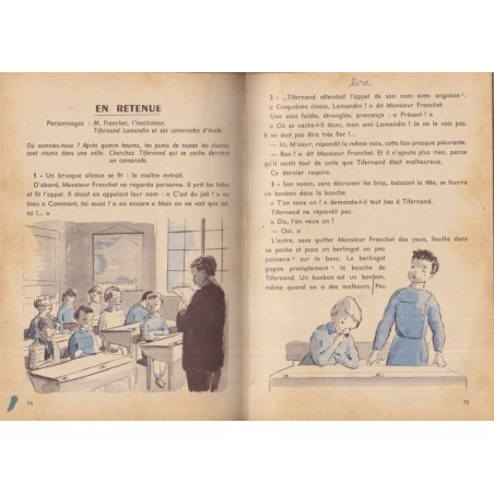 Nous les enfants, lectures pour le cours élémentaire 1ère année, Bréant et Thierry, 1962 - manuels de français