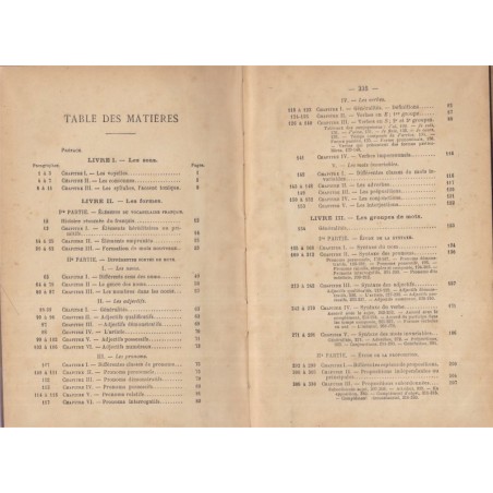 Cours complet de grammaire française, Lanusse et Yvon, 1934 - enseignement secondaire, manuels de français