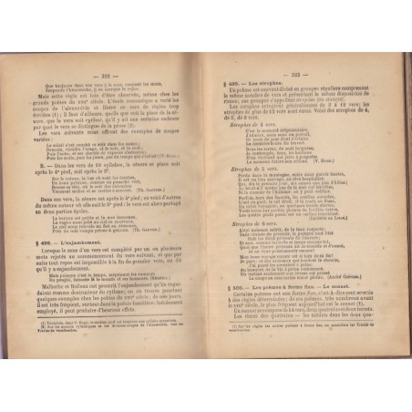 Cours complet de grammaire française, Lanusse et Yvon, 1934 - enseignement secondaire, manuels de français