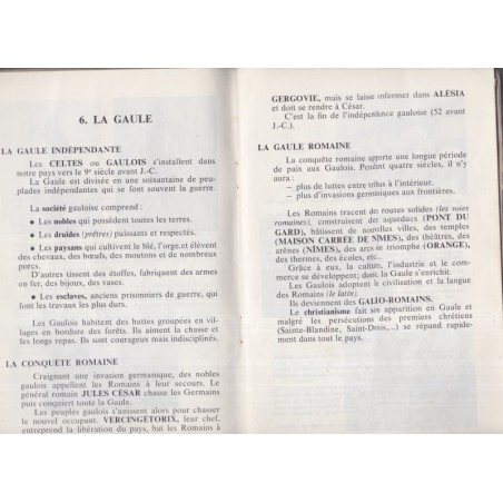 Mon cahier d'histoire cours moyen, de l'antiquité à 1789, Dancre, 1962 - manuels d'histoire