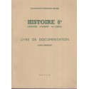 Egypte, Orient, la Grèce, Histoire 6e, livre de documentation, Harmand, 1960 - livre du maître, manuels d'histoire