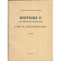 , Histoire 5e, livre de...