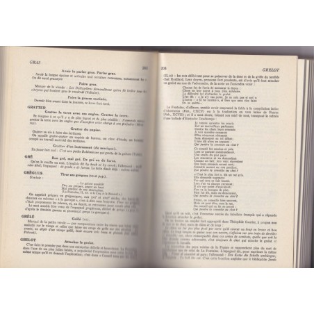 Dictionnaire des locutions françaises, 1957, Larousse