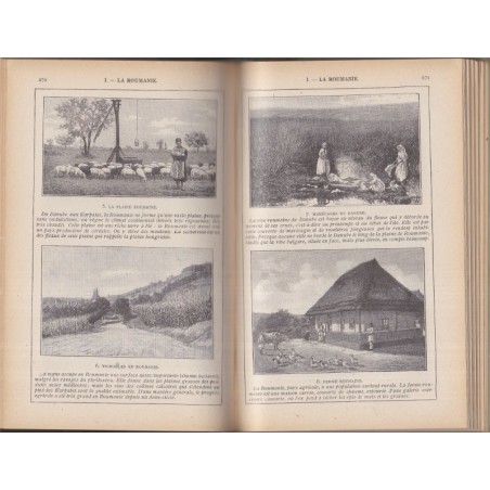 L'Europe moins la France, Gallouédec et Maurette, 1918 - manuels de géographie
