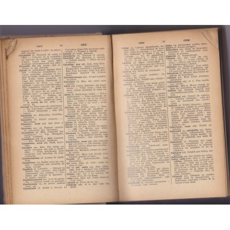 Nouveau dictionnaire français illustré, 1934, Rozoy et De Martini