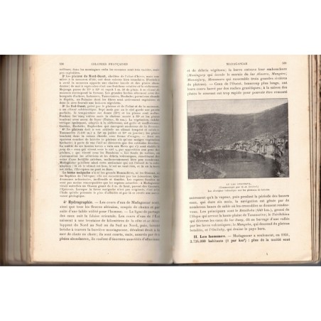 La France et ses Colonies, classe de 1ère, Fallex et Gibert, 1933 - manuels de géographie