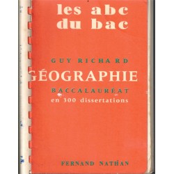 Les abc du bac, géographie...