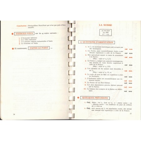 Les abc du bac, géographie en 300 dissertations, Guy Richard, 1975 - annales manuels géographie