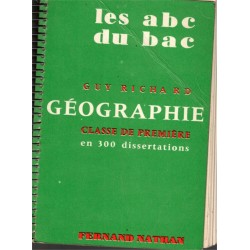 Les abc du bac, géographie...