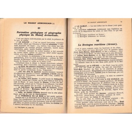 La géographie au baccalauréat, la France et l'Union française, P. Serryn, 1959 - manuels de géographie, annales