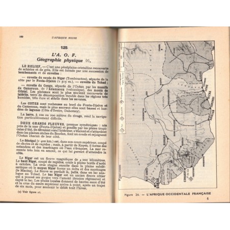 La géographie au baccalauréat, la France et l'Union française, P. Serryn, 1959 - manuels de géographie, annales