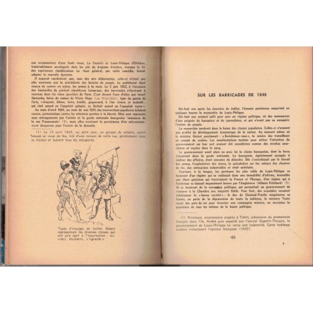 Derrière les barricades, le peuple de Paris à la conquête de la liberté, Grimal, 1948 - Révolution, éducatifs jeunesse