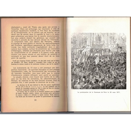 Derrière les barricades, le peuple de Paris à la conquête de la liberté, Grimal, 1948 - Révolution, éducatifs jeunesse