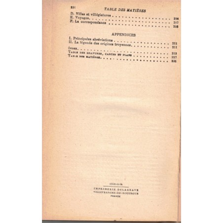 Rome et les Romains, littérature, histoire, antiquités, Bornecque et Mornet, 1935 - manuels d'histoire, Antiquité