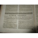 Daté de 1703, Commentarij ex optimis quibusque, Joan Stephani Monochij - gravure Terre Sainte, théologie, latin, rare, XVIIIe s.