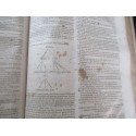 Daté de 1703, Commentarij ex optimis quibusque, Joan Stephani Monochij - gravure Terre Sainte, théologie, latin, rare, XVIIIe s.