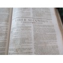 Daté de 1703, Commentarij ex optimis quibusque, Joan Stephani Monochij - gravure Terre Sainte, théologie, latin, rare, XVIIIe s.