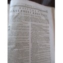 Daté de 1703, Commentarij ex optimis quibusque, Joan Stephani Monochij - gravure Terre Sainte, théologie, latin, rare, XVIIIe s.