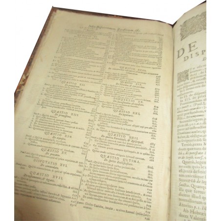 Daté de 1697, Martini Bonacinae Mediolanensis, Operum de Morali Theologia,  - XVIIe s., rare, théologie, latin