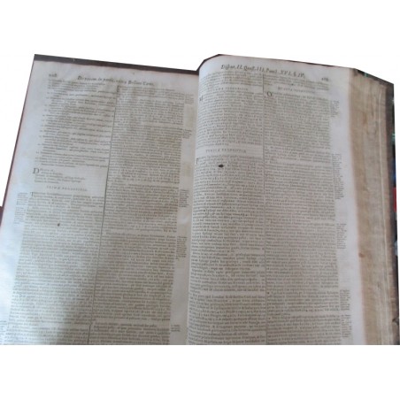 Daté de 1697, Martini Bonacinae Mediolanensis, Operum de Morali Theologia,  - XVIIe s., rare, théologie, latin