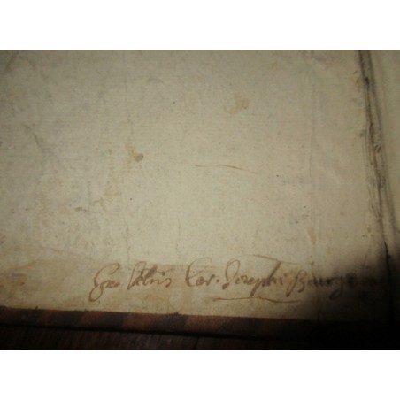 Daté de 1697, Martini Bonacinae Mediolanensis, Operum de Morali Theologia,  - XVIIe s., rare, théologie, latin