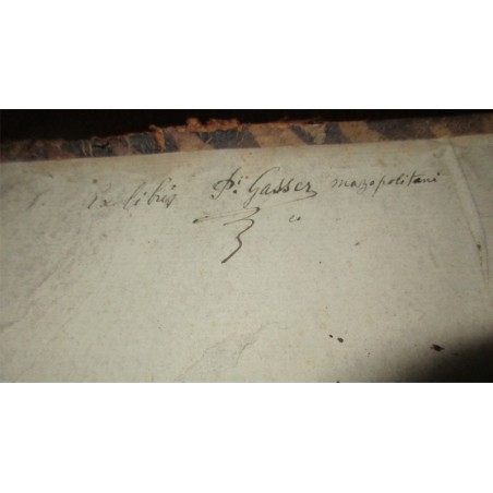 Daté de 1697, Martini Bonacinae Mediolanensis, Operum de Morali Theologia,  - XVIIe s., rare, théologie, latin