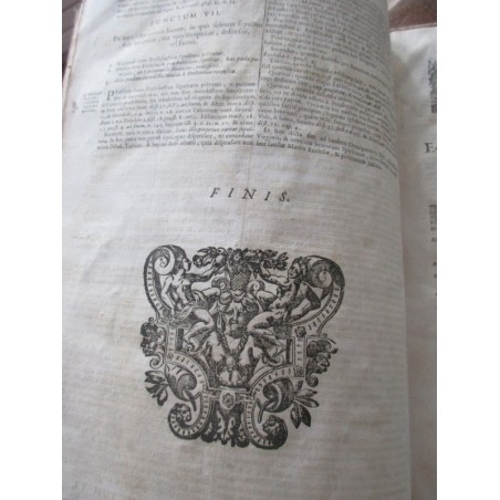 Daté de 1697, Martini Bonacinae Mediolanensis, Operum de Morali Theologia,  - XVIIe s., rare, théologie, latin