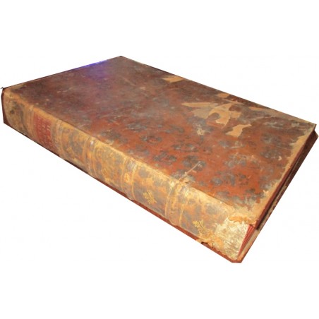 Daté de 1628, Commentariorum in quatuor libros reugm, Tome second - Francisci de Mendoça - rare, XVIIe s. théologie, latin,