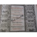 Daté de 1628, Commentariorum in quatuor libros reugm, Tome second - Francisci de Mendoça - rare, XVIIe s. théologie, latin,