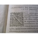 Daté de 1628, Commentariorum in quatuor libros reugm, Tome second - Francisci de Mendoça - rare, XVIIe s. théologie, latin,