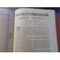 Daté de 1628, Commentariorum in quatuor libros reugm, Tome second - Francisci de Mendoça - rare, XVIIe s. théologie, latin,