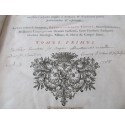 Daté de 1725, Institutiones  catholicae in modum catecheseos, Francisco-Amato Pouget - latin, rare, édition XVIIIe s. théologie,