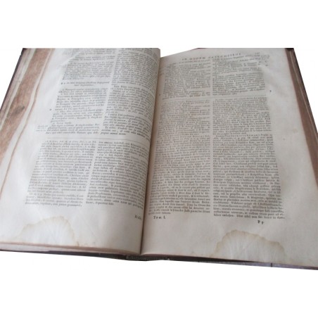 Daté de 1725, Institutiones  catholicae in modum catecheseos, Francisco-Amato Pouget - latin, rare, édition XVIIIe s. théologie,