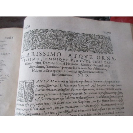 Daté de 1615, St Bernard Divi Bernardi, claraevallensis coenobii abbatis primi, sermonum opus - édition XVII, latin, théologie,