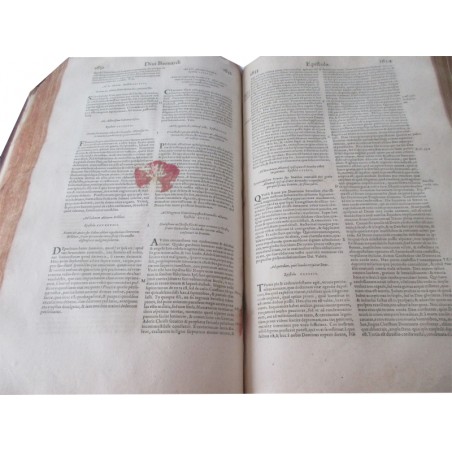 Daté de 1615, St Bernard Divi Bernardi, claraevallensis coenobii abbatis primi, sermonum opus - édition XVII, latin, théologie,