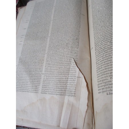 Daté de 1615, St Bernard Divi Bernardi, claraevallensis coenobii abbatis primi, sermonum opus - édition XVII, latin, théologie,