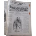 Journal L'Illustration année 1864, six mois de juillet à décembre, tome 44 - journaux anciens, XIXe siècle
