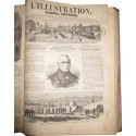 Journal L'Illustration année 1864, six mois de juillet à décembre, tome 44 - journaux anciens, XIXe siècle