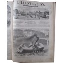 Journal L'Illustration année 1864, six mois de juillet à décembre, tome 44 - journaux anciens, XIXe siècle