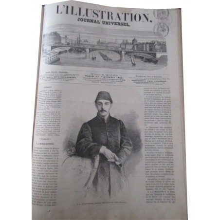 Journal L'Illustration année 1864, six mois de juillet à décembre, tome 44 - journaux anciens, XIXe siècle