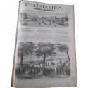 Journal L'Illustration année 1864, six mois de juillet à décembre, tome 44 - journaux anciens, XIXe siècle