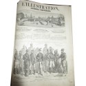 Journal L'Illustration année 1864, six mois de juillet à décembre, tome 44 - journaux anciens, XIXe siècle