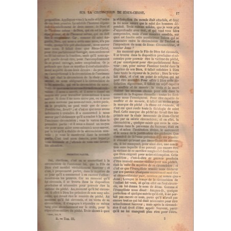 Oeuvres complètes du Père Bourdaloue, tome 3, 1878 - théologie, sermons, prédicateurs, XVIIe siècle,